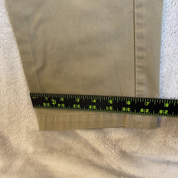 Volcom Mens Khaki Pants Size 31 Straight-Leg Cotton & Polyester Blend - Picture 5 of 16